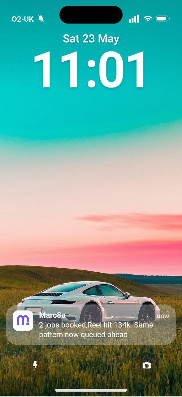 Luxury sports car captured for a vertical short with engagement overlay